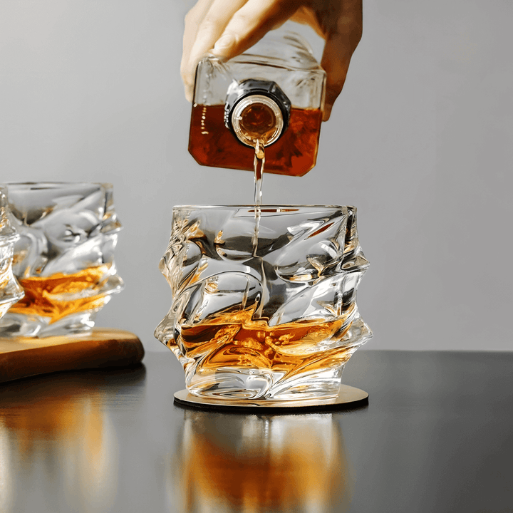 Arashi Japonský Křišťálový Whisky Pohár