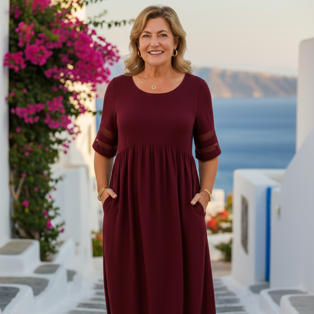 Penelope - Stylové Maxi Šaty