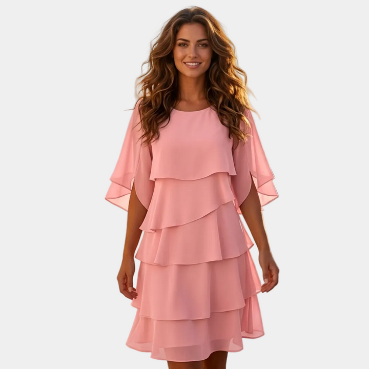 Cassandra - Vícevrsé elegantní šaty