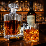 Karafa na whisky - Sada s lahví a sklenicemi