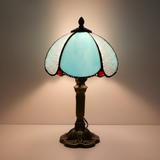 Modrá motýlí lampa