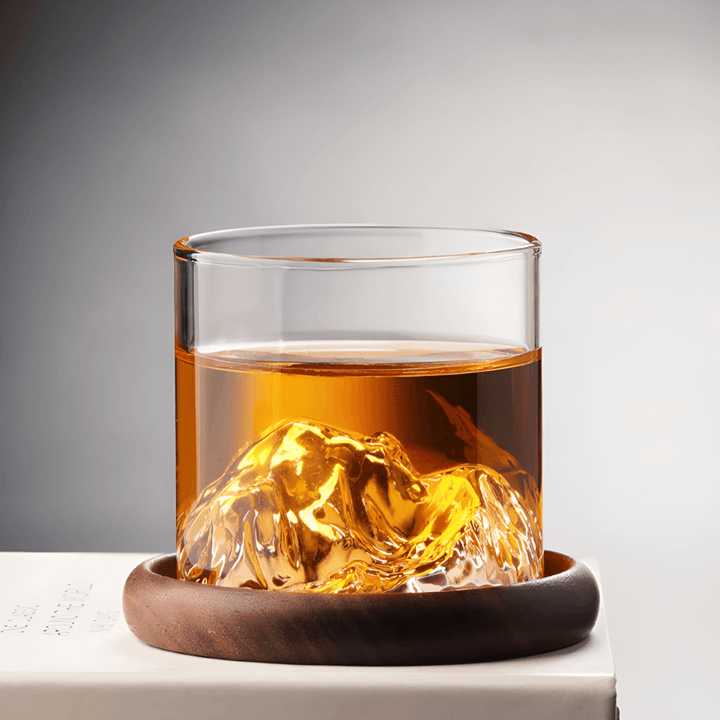 Sklenice na whisky s japonským krystalem Mount Fuji