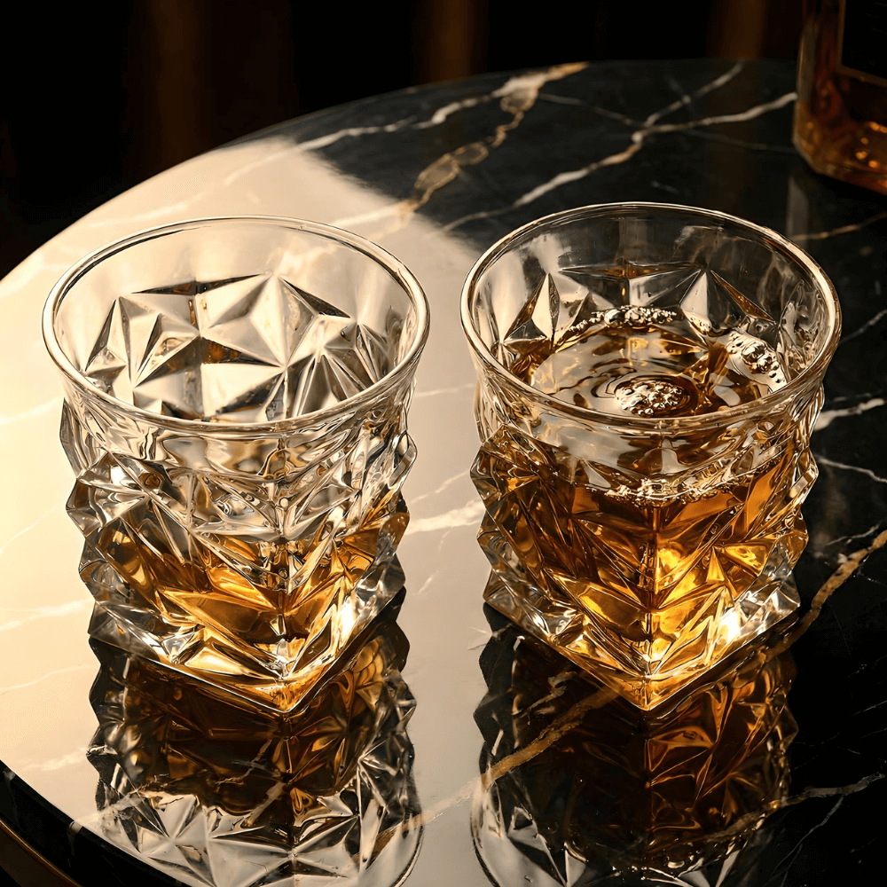 Kaze Japonský Křišťálový Whisky Pohár
