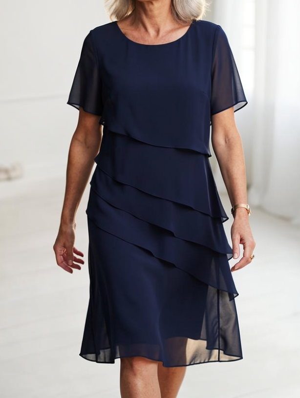 Linda - Stylové Pruhované Šaty