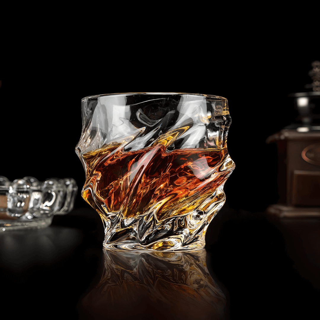 Nami Japonský Křišťálový Whisky Pohár