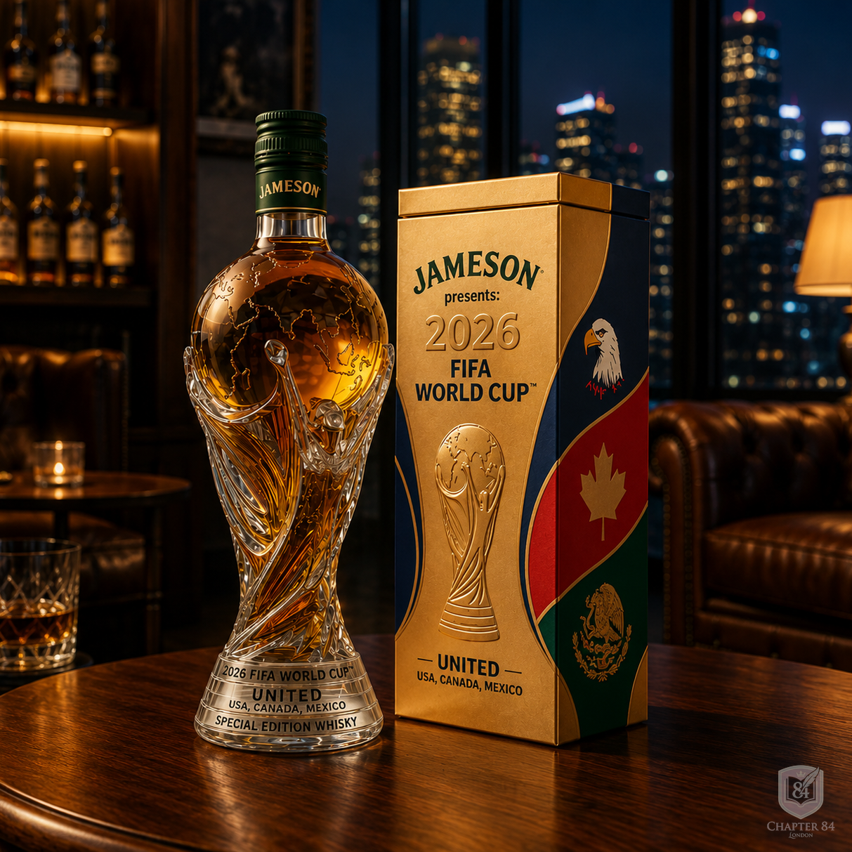 Karafa na whisky - Edice Mistrovství světa 2026