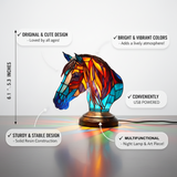 Duch – Okouzlující lampa ve tvaru koně