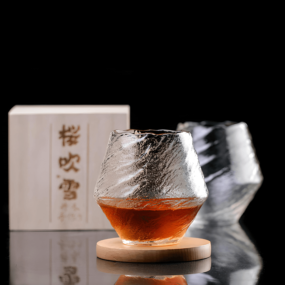 Yume Japonský Křišťálový Whisky Pohár