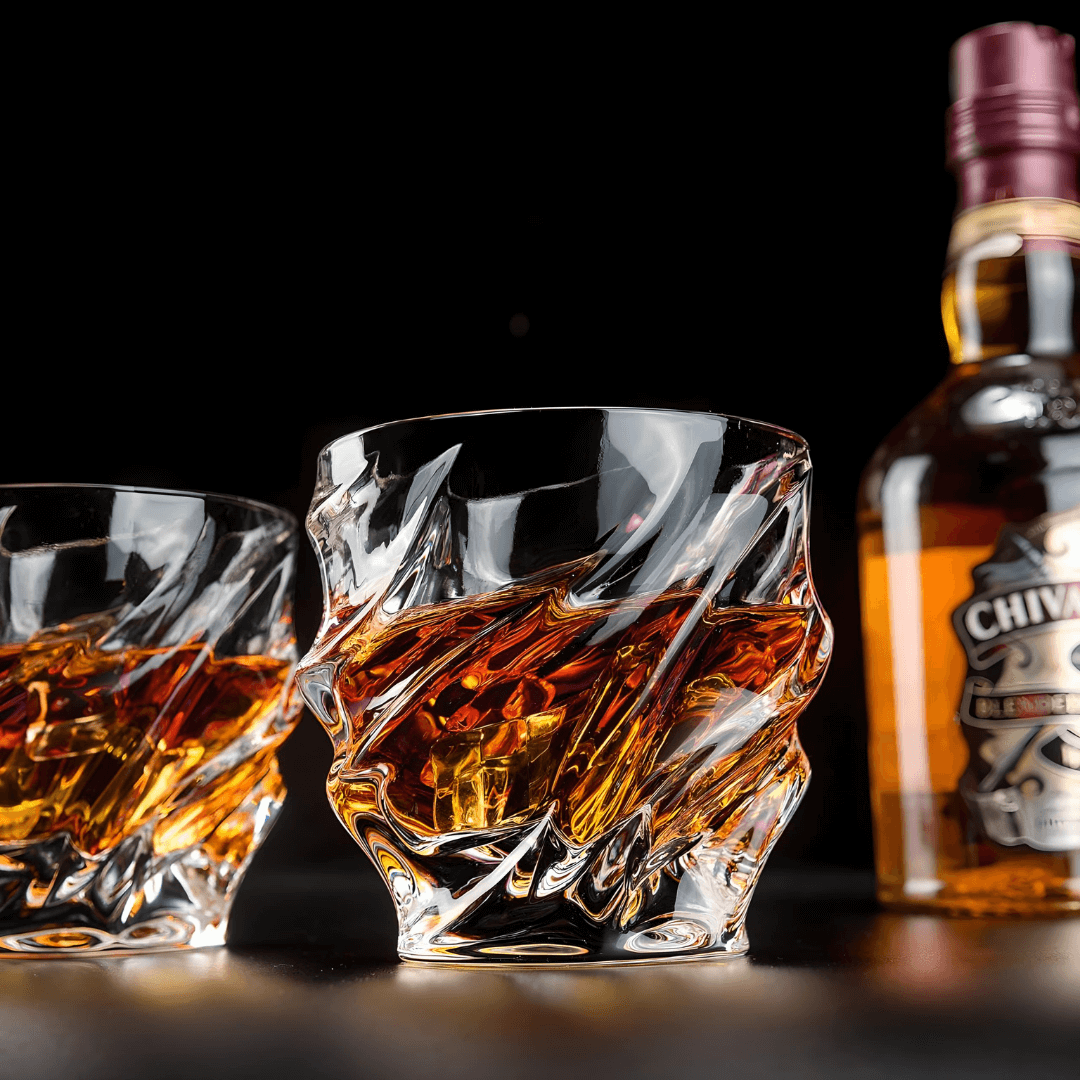 Nami Japonský Křišťálový Whisky Pohár