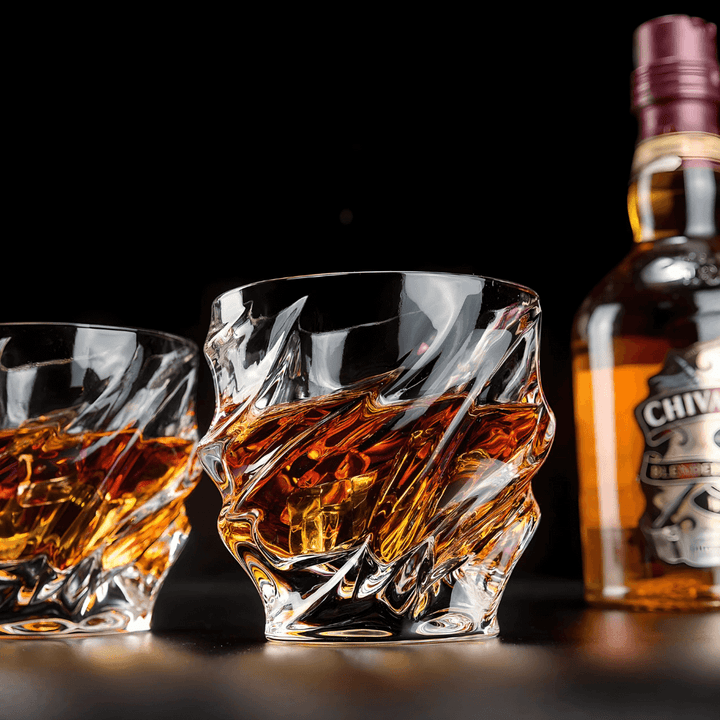 Nami Japonský Křišťálový Whisky Pohár