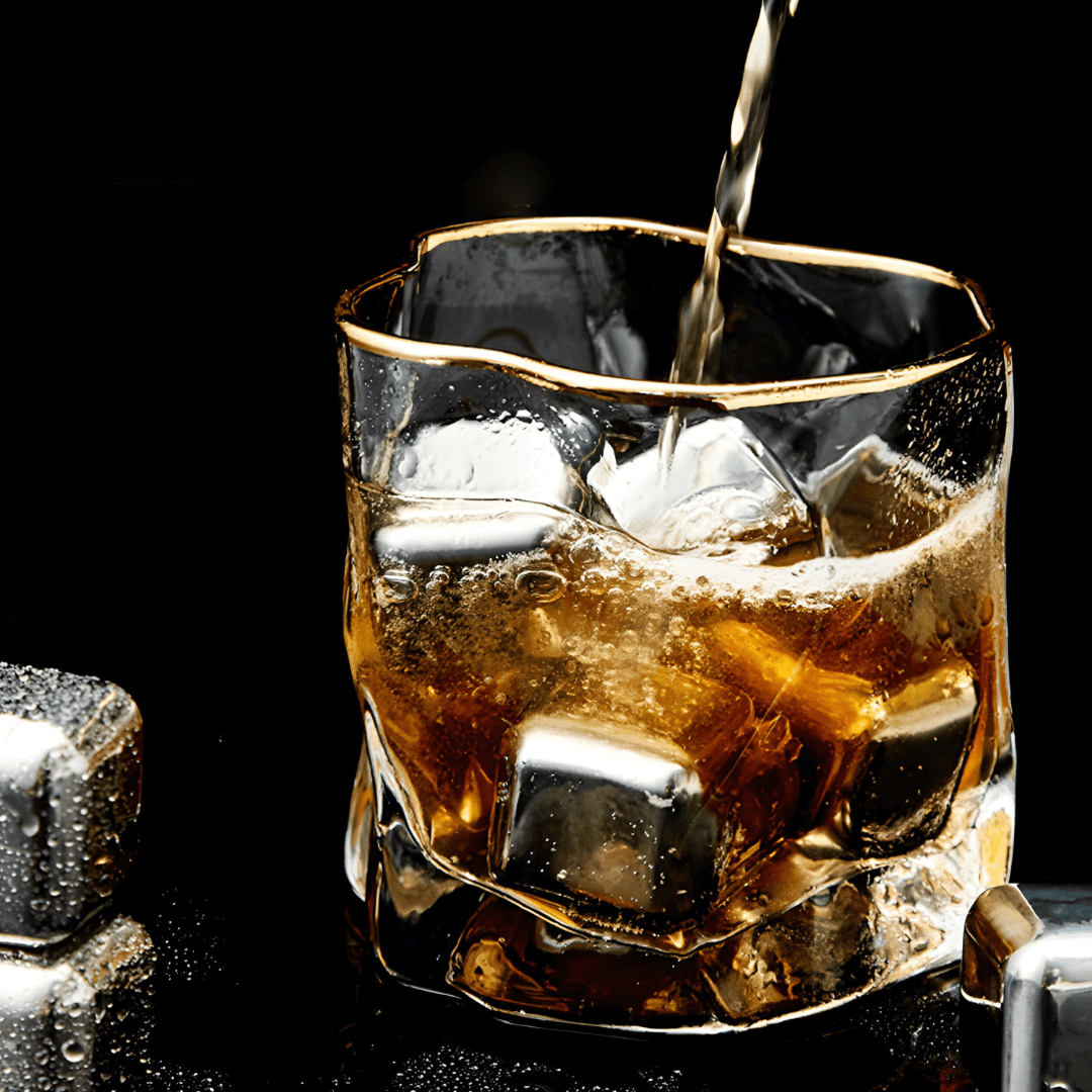 Hoshi Gold Japonský Krystalový Whisky Pohár