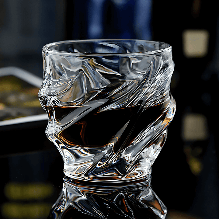 Nami Japonský Křišťálový Whisky Pohár