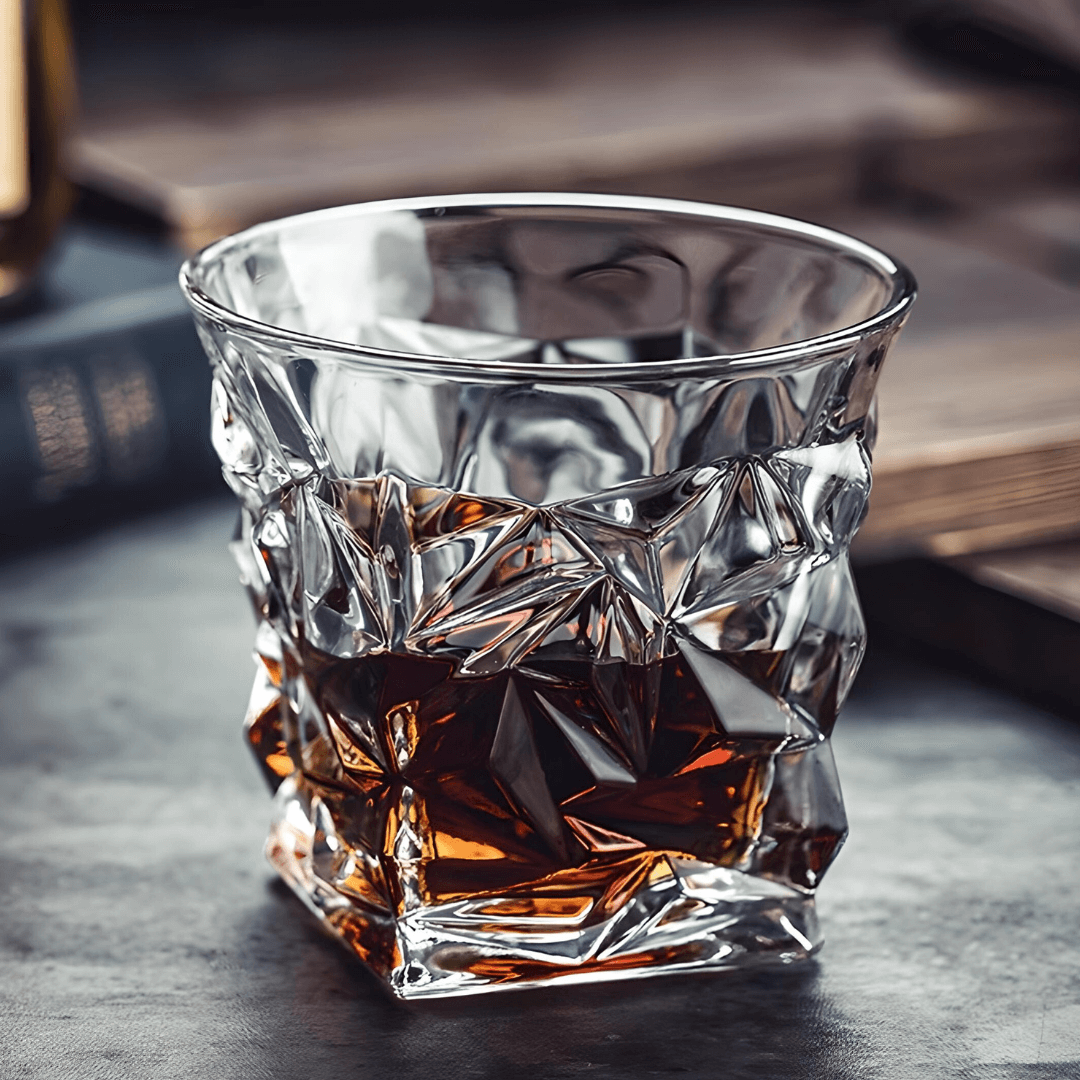 Kaze Japonský Křišťálový Whisky Pohár