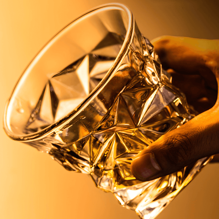 Kaze Japonský Křišťálový Whisky Pohár