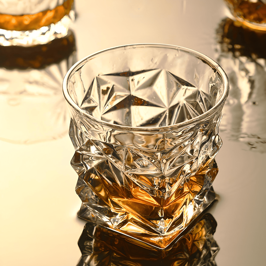 Kaze Japonský Křišťálový Whisky Pohár