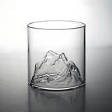 Sklenice na whisky s japonským krystalem Mount Fuji