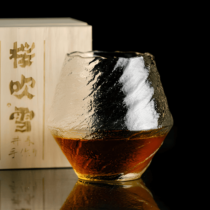 Yume Japonský Křišťálový Whisky Pohár