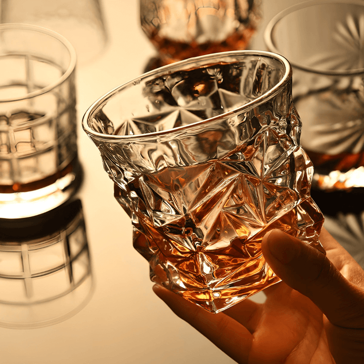 Kaze Japonský Křišťálový Whisky Pohár