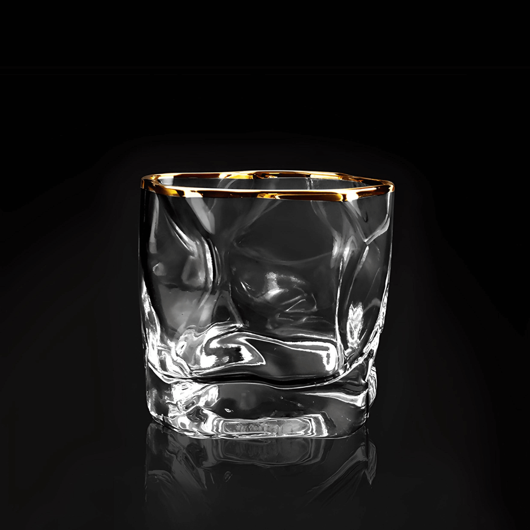 Hoshi Gold Japonský Krystalový Whisky Pohár