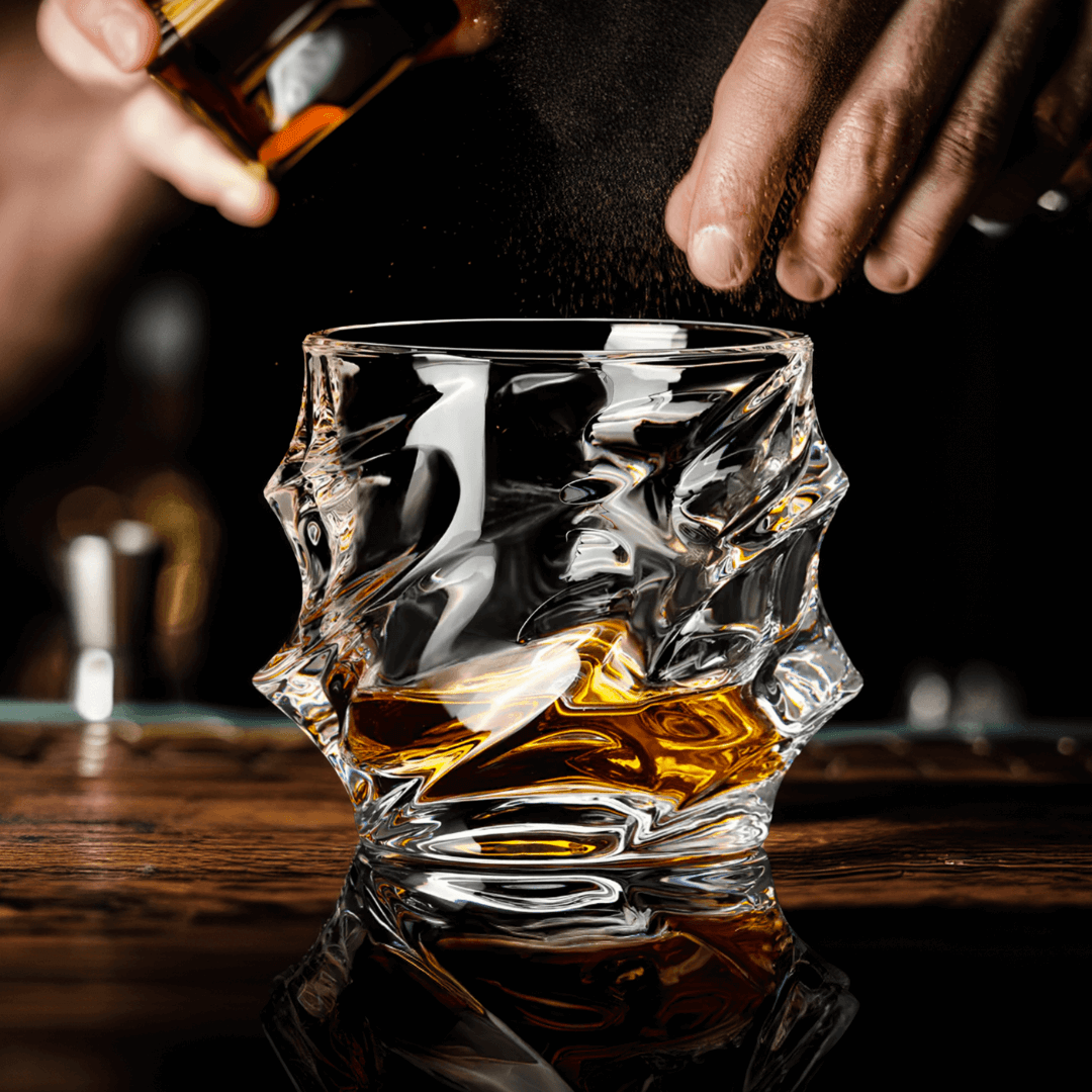 Arashi Japonský Křišťálový Whisky Pohár