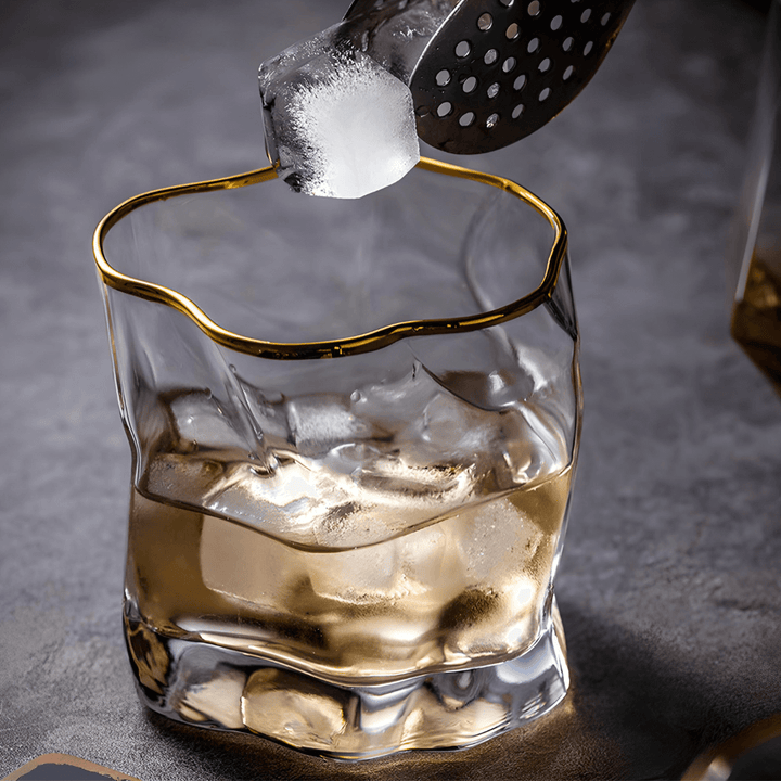 Hoshi Gold Japonský Krystalový Whisky Pohár