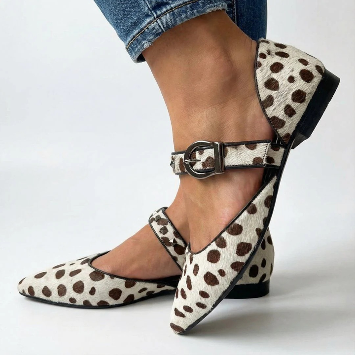 Isa - Leopard Print Boots