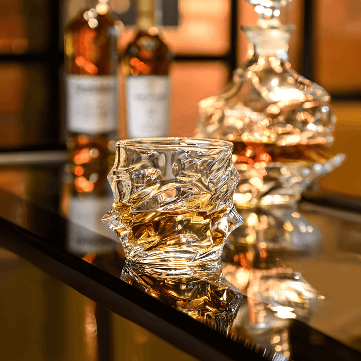 Arashi Japonský Křišťálový Whisky Pohár