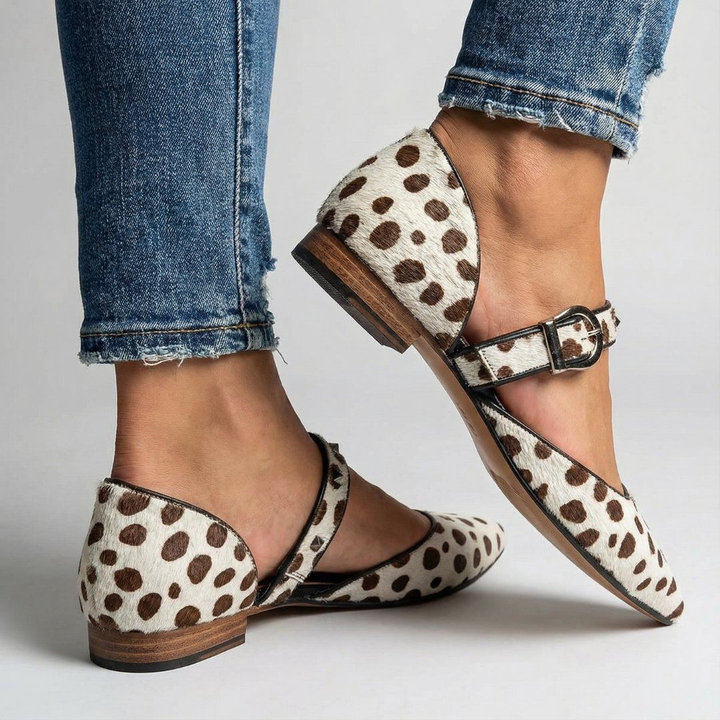 Isa - Leopard Print Boots