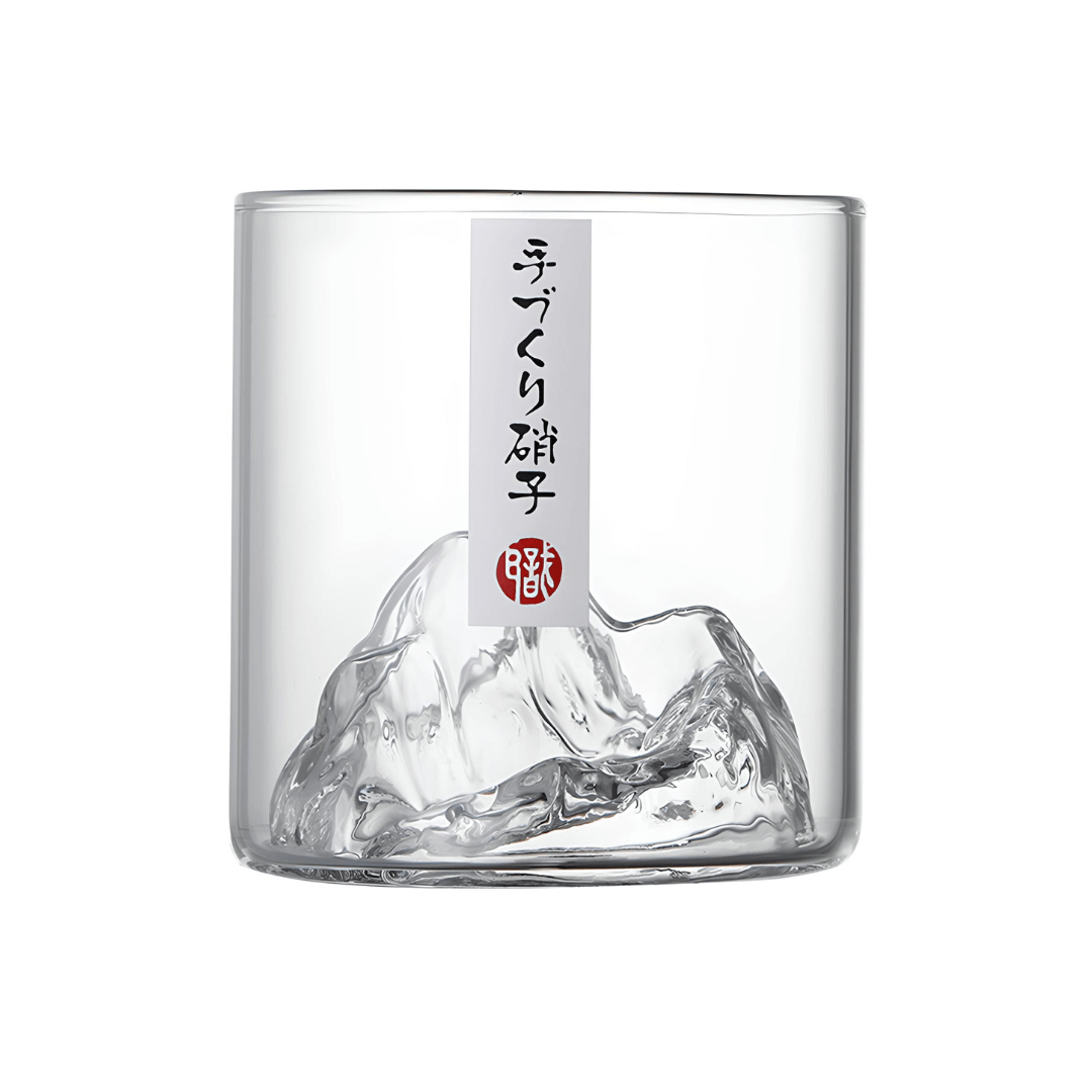 Sklenice na whisky s japonským krystalem Mount Fuji