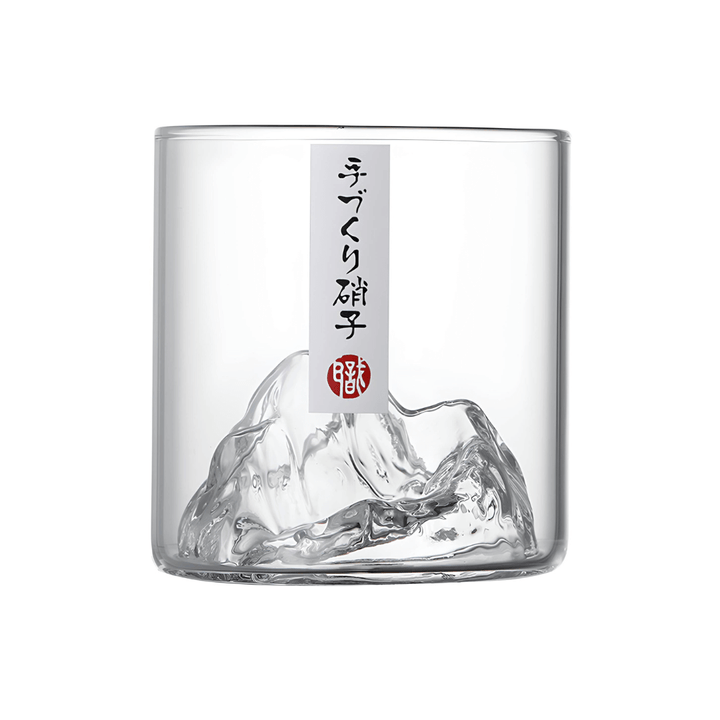 Sklenice na whisky s japonským krystalem Mount Fuji