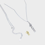Athénka - Náhrdelník objímající krásu, nadčasový minimalistický šperk s trvalou elegancí