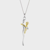 Athénka - Náhrdelník objímající krásu, nadčasový minimalistický šperk s trvalou elegancí