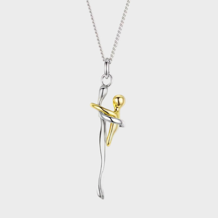 Athénka - Náhrdelník objímající krásu, nadčasový minimalistický šperk s trvalou elegancí
