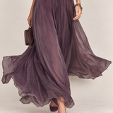 Karine - Dlouhé šaty s elegantním nízkým výstřihem