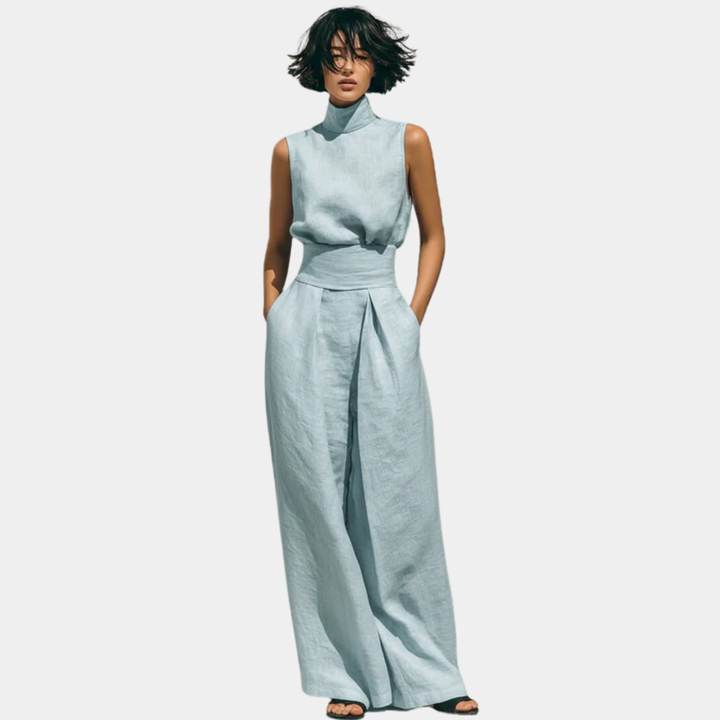 Rhea - Elegantní bezrukávové blůzy