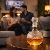 Karafa na whisky - Diamantový řez
