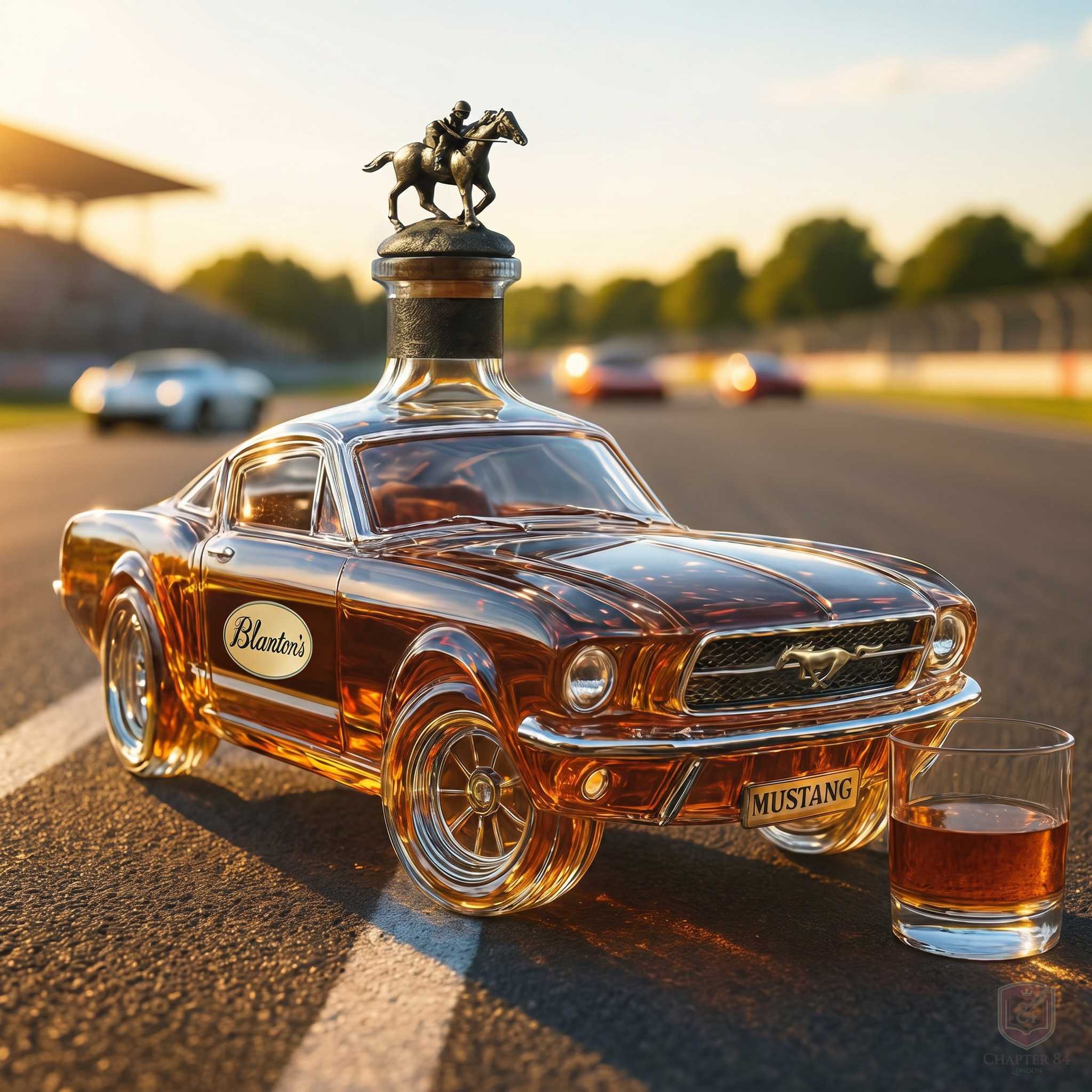 Karafa na whisky - Mustang Edition