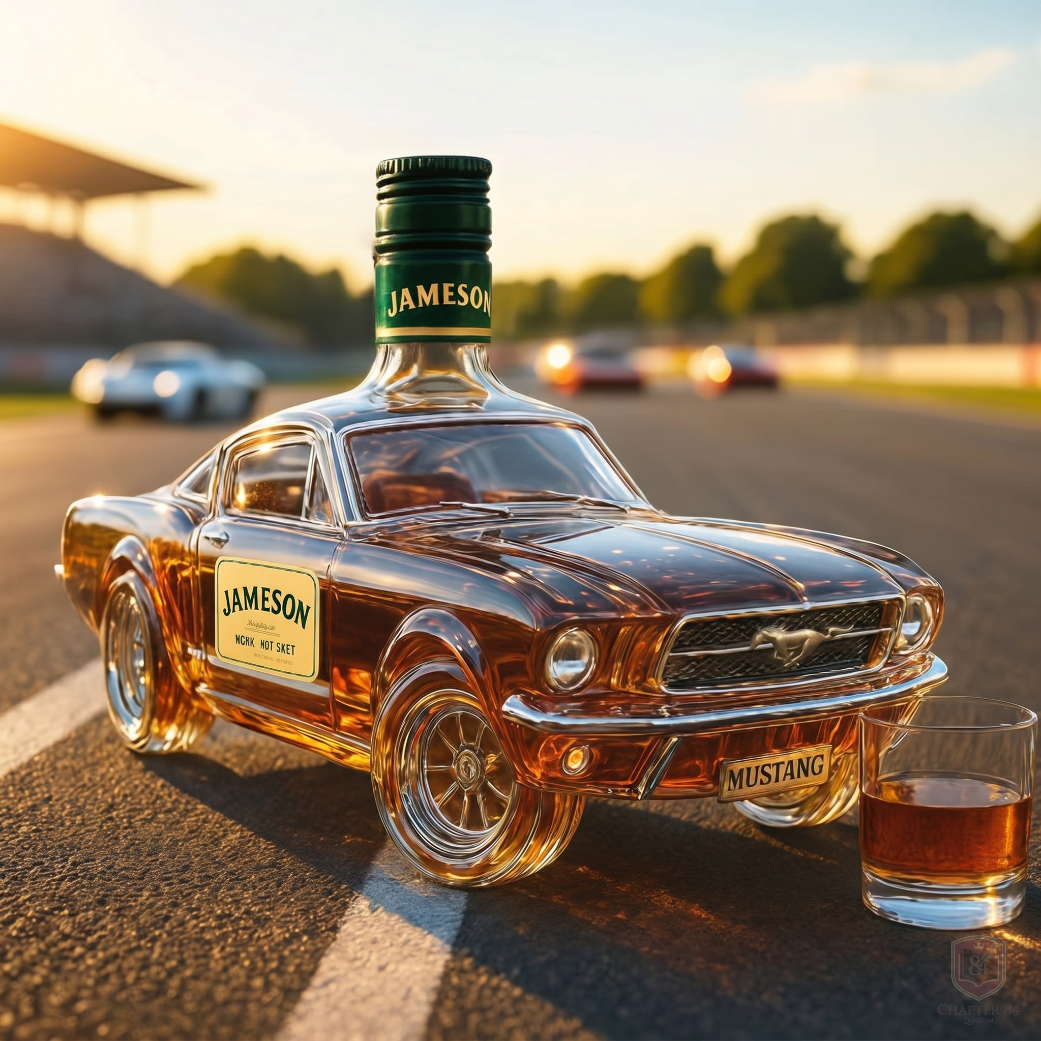 Karafa na whisky - Mustang Edition