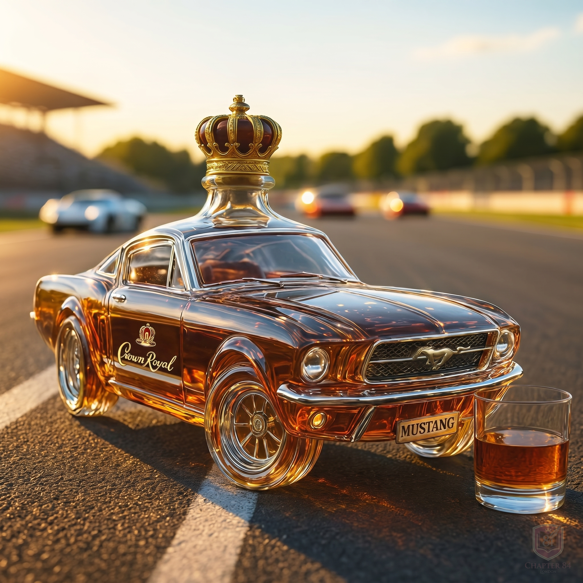 Karafa na whisky - Mustang Edition