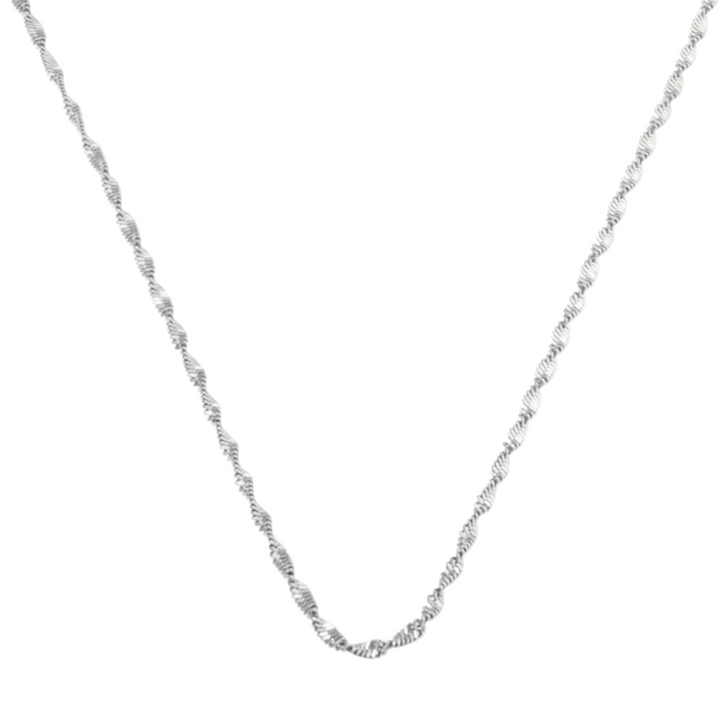 Double Spiral Necklace