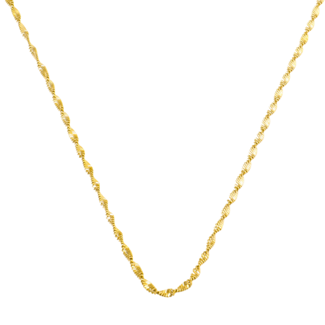 Double Spiral Necklace