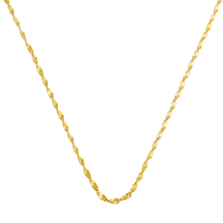 Double Spiral Necklace