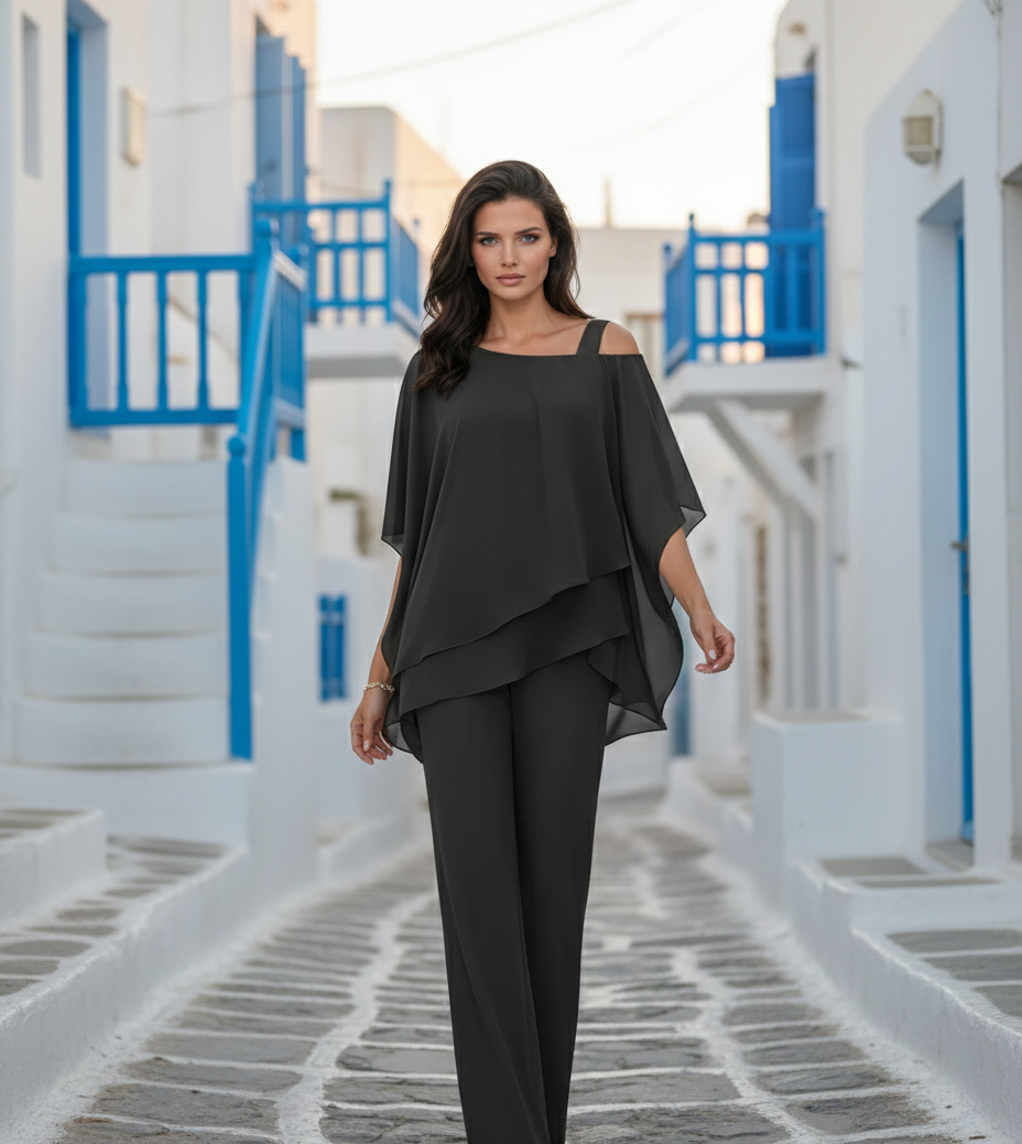 Cora - Dvoudílná sada v elegantním vrstveném designu