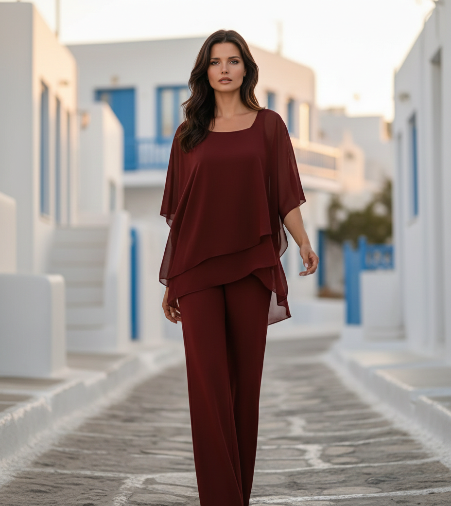Cora - Dvoudílná sada v elegantním vrstveném designu