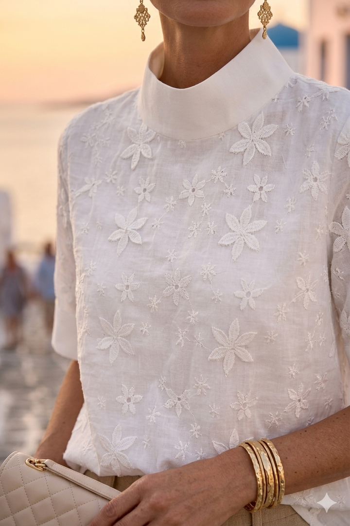 Calíope - Květinová halenka