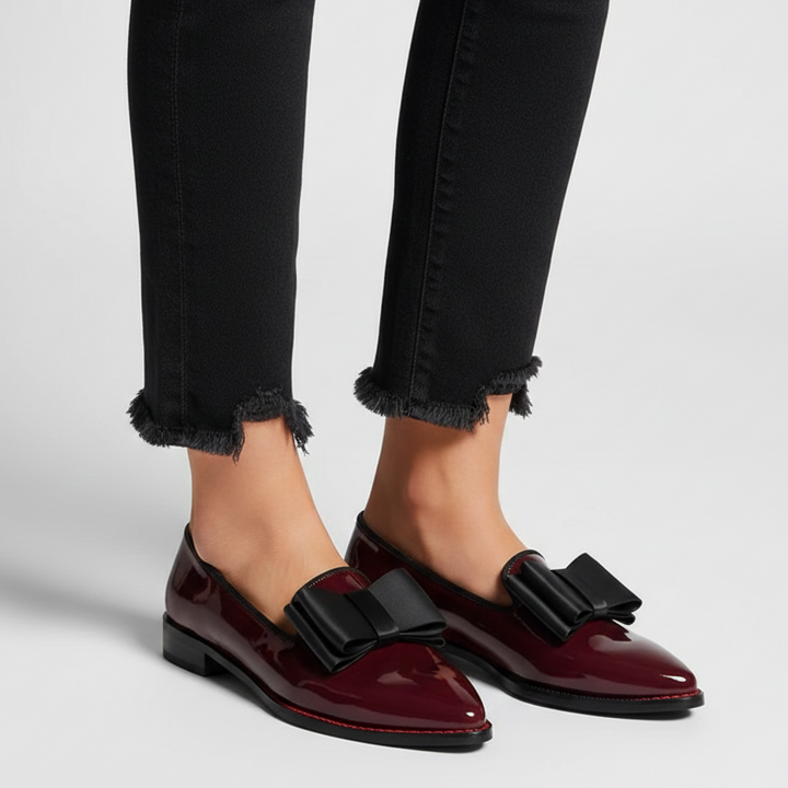 Chrysa - Lesklé mokasíny pro elegantní styl