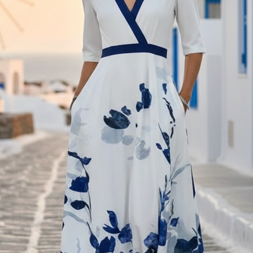 Danae - Stylové maxi šaty s elegancí