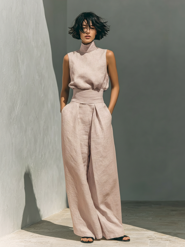 Rhea - Elegantní bezrukávové blůzy