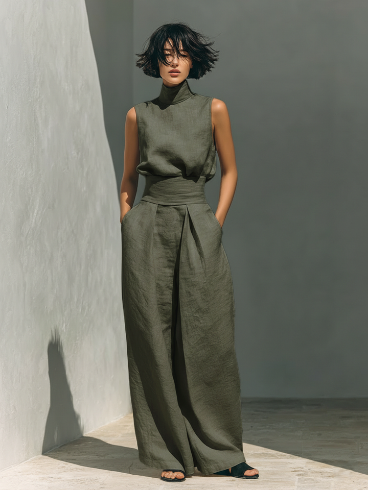 Rhea - Elegantní bezrukávové blůzy