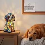 Lampa Shih Tzu v sedící pozici